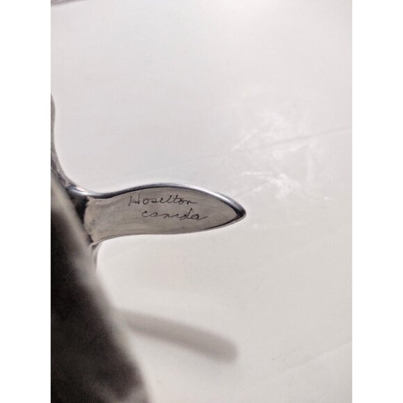Vintage Hoselton Goose Sculpture Made in Canada Hand Crafted  5" x 5" x 3 1/2" - Picture 10 of 10